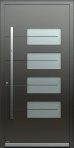 Pirnar Optimum 7410 — standard aluminum front door