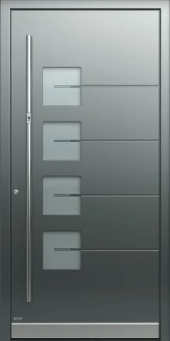Pirnar Optimum 7460 — standard aluminum front door