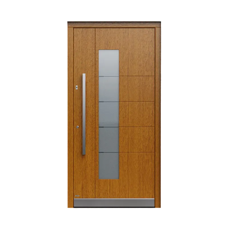 Pirnar Premium 0100W — standard aluminum+wood front door
