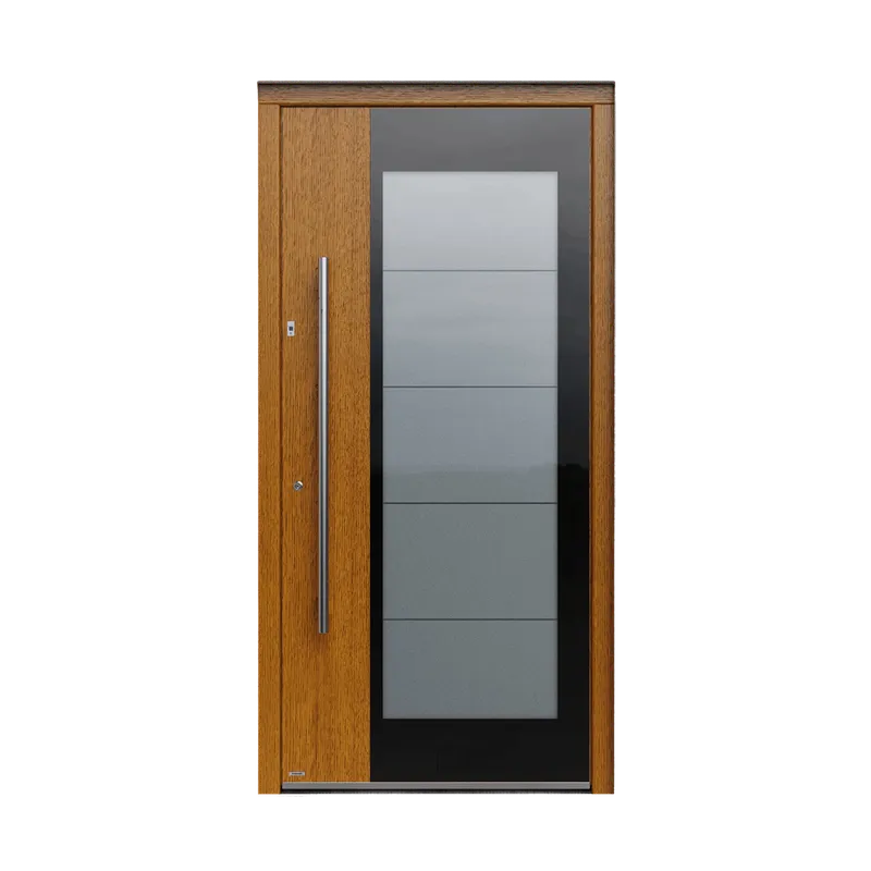 Pirnar Premium 0140W — standard aluminum+wood front door