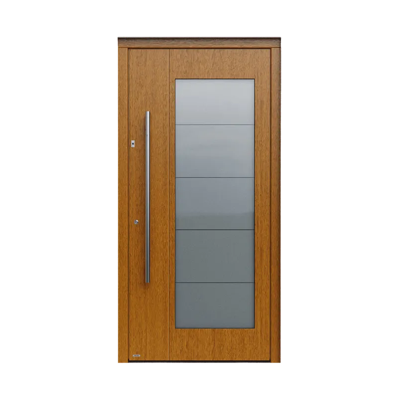 Pirnar Premium 0141W — standard aluminum+wood front door