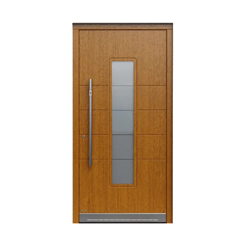 Pirnar Premium 1033W — standard aluminum+wood front door