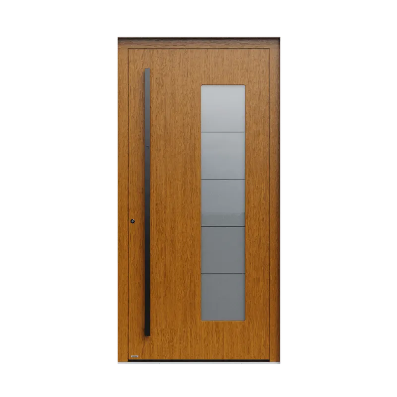 Pirnar Premium 1040W — standard aluminum+wood front door