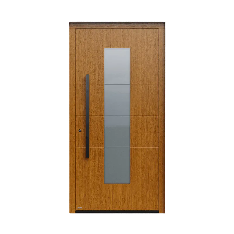 Pirnar Premium 1081W — standard aluminum+wood front door