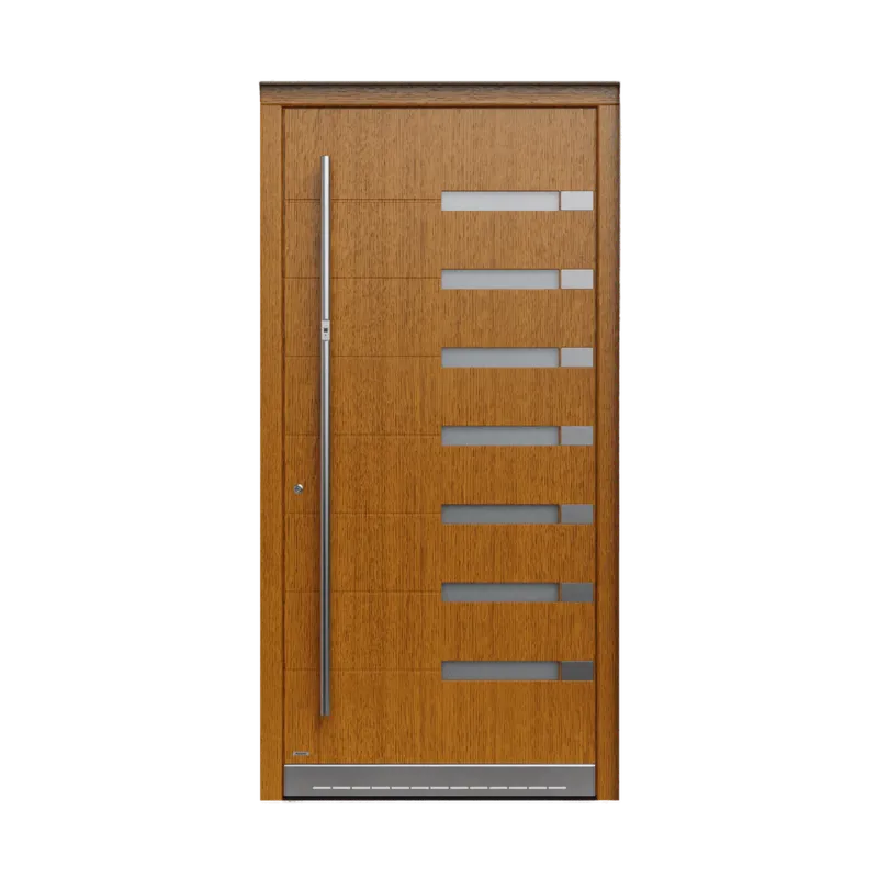Pirnar Premium 1110W — standard aluminum+wood front door