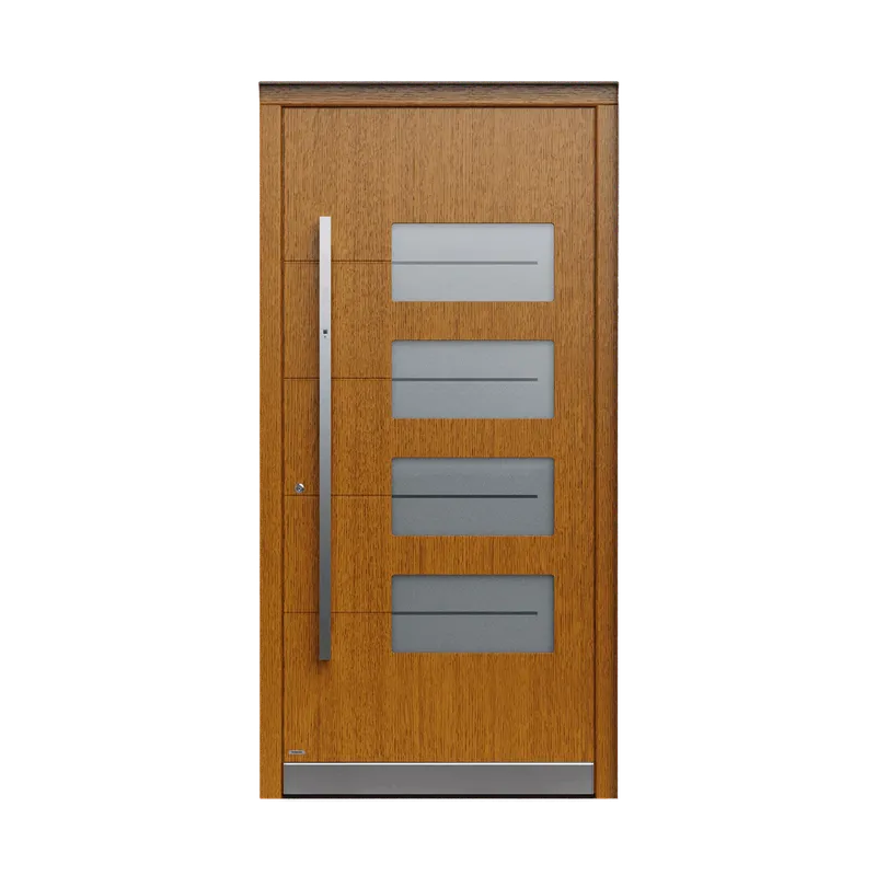 Pirnar Premium 1673W — standard aluminum+wood front door