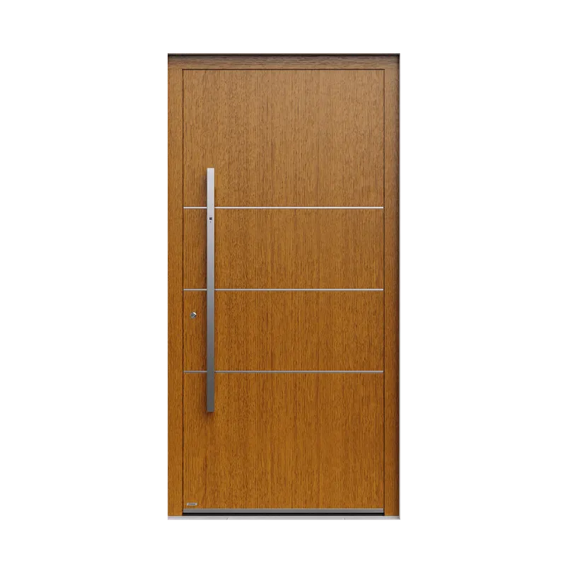 Pirnar Premium 1830W — minimalist aluminum+wood front door