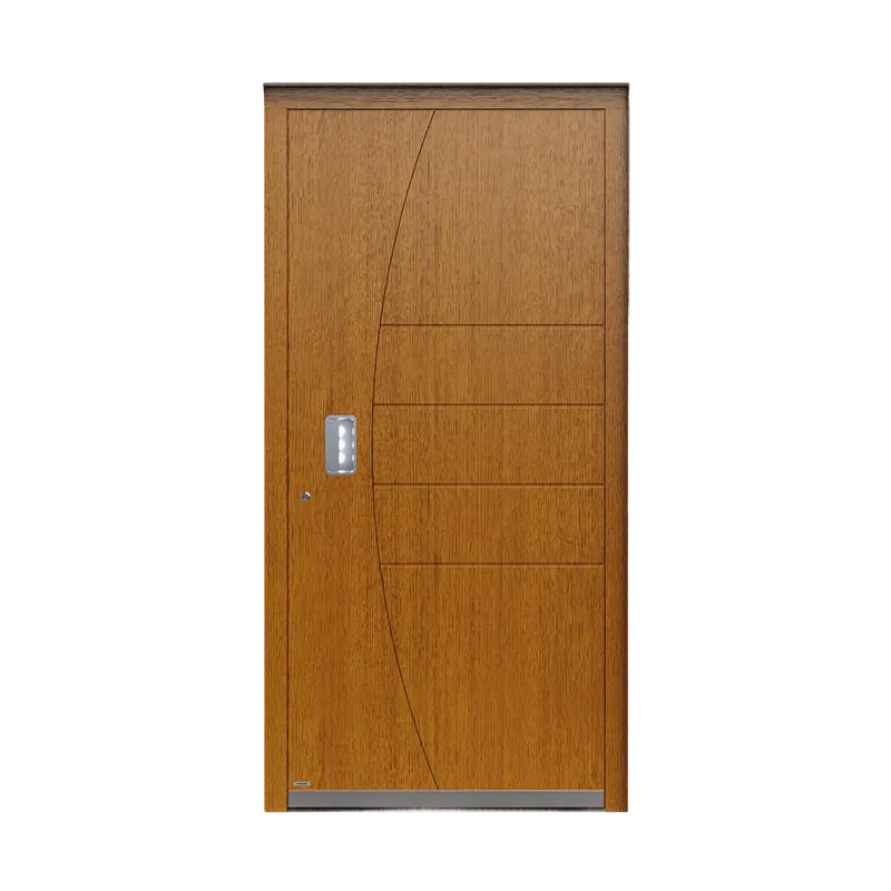 Pirnar Premium 1860W — modern aluminum+wood front door