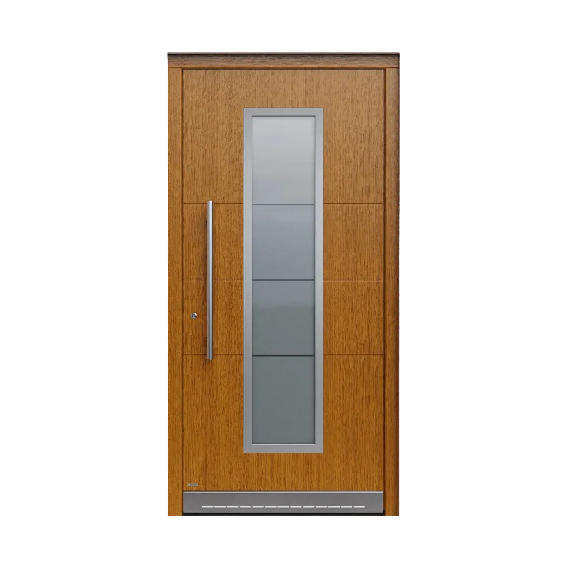 Pirnar Premium 2380W — standard aluminum+wood front door