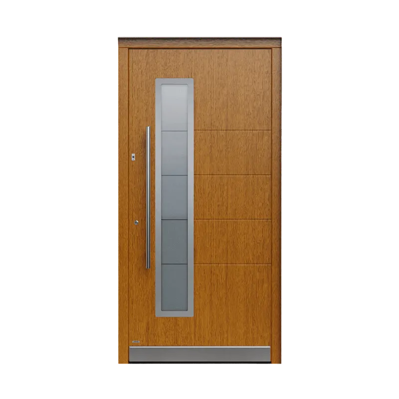 Pirnar Premium 2521W — standard aluminum+wood front door