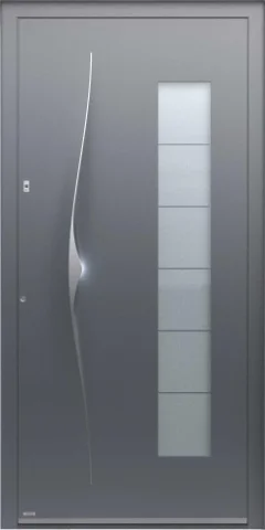 Pirnar Premium 6018 — modern aluminum front door