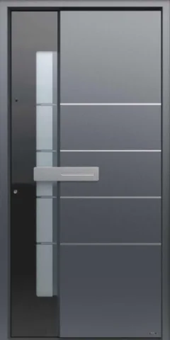 Pirnar Ultimum Multilevel 505 GLASS — standard aluminum front door