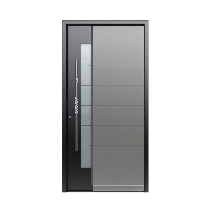 Pirnar Ultimum Multilevel 506 GLASS — standard aluminum front door