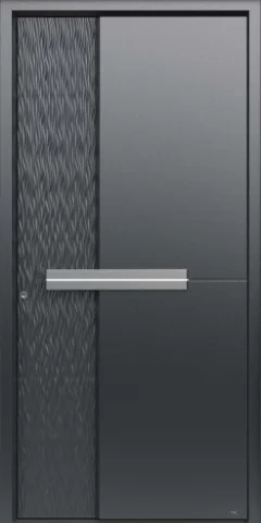 Pirnar Ultimum Multilevel 515 A DUNE — minimalist aluminum front door