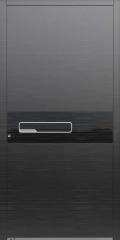 Pirnar Ultimum Pure 608 A GLASS — modern aluminum front door