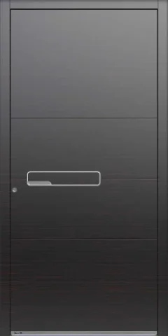 Pirnar Ultimum Pure 612 A GLASS — minimalist aluminum front door