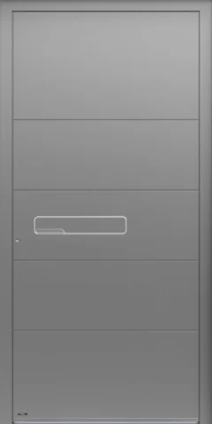 Pirnar Ultimum Pure 613 A ALU — minimalist aluminum front door