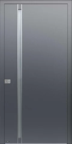 Pirnar Ultimum Pure 624 A ALU — minimalist aluminum front door