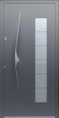 Pirnar Ultimum Pure 628 ALU — modern aluminum front door