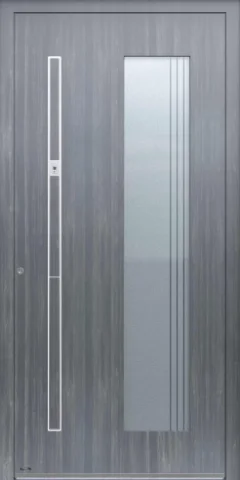Pirnar Ultimum Pure 635 ALU — modern aluminum front door