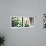 uPVC Double Picture Window 48x20" - Two Fixed Panels — thumbnail 1