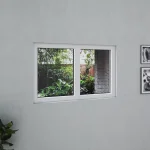 uPVC Double Picture Window 46x30" - Two Fixed Panels — thumbnail 1