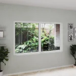 uPVC Double Picture Window 72x46" - Two Fixed Panels — thumbnail 1