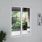 uPVC Double Picture Window 46x50" - Two Fixed Panels — thumbnail 1