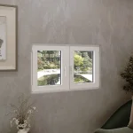 Aluminum Double Casement Window 48x30" - Both Sashes Tilt & Turn — thumbnail 1