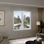 Aluminum Double Casement Window 72x68" - Both Sashes Tilt & Turn — thumbnail 1