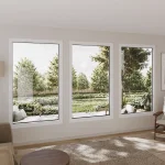 Pine Wood Picture Window 44x70" - European Fixed Window — thumbnail 1