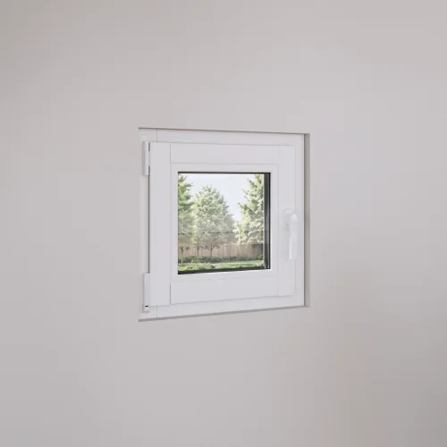 Pine Wood Tilt and Turn Casement Window 22x20"