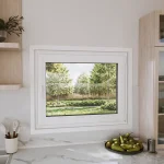 Pine Wood Tilt and Turn Casement Window 40x32" — thumbnail 1