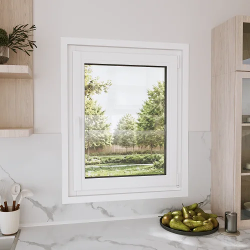 Pine Wood Tilt and Turn Casement Window 30x40"