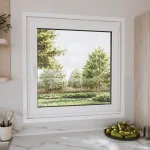 Pine Wood Tilt and Turn Casement Window 40x44" — thumbnail 1