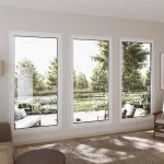 Pine Wood Tilt and Turn Casement Window 42x80" — thumbnail 1