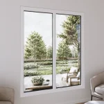 Pine Wood Double Picture Window 60x72" - Two Fixed Panels — thumbnail 1