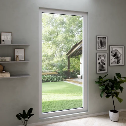 uPVC Single Fixed Window 22x60"