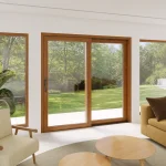 Wood Sliding Patio Door 84x88" - HST Lift-and-Slide + Fixed Panel — thumbnail 1