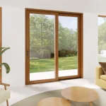 Wood Sliding Patio Door 84x96" - HST Lift-and-Slide + Fixed Panel — thumbnail 1