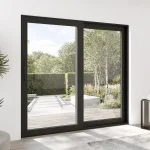 Aluminum Sliding Patio Door 86x84" - Lift-and-Slide + Fixed Panel — thumbnail 1