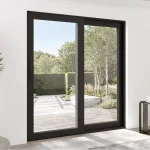 Aluminum Sliding Patio Door 78x86" - Lift-and-Slide + Fixed Panel — thumbnail 1