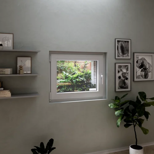 uPVC Single Tilt and Turn Window 32x26"