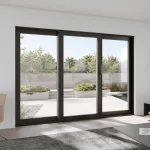 Aluminum Sliding Patio Door 120x80" - Triple Lift-and-Slide with Center Moving Panel — thumbnail 1