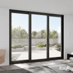 Aluminum Sliding Patio Door 120x96" - Triple Lift-and-Slide with Center Moving Panel — thumbnail 1