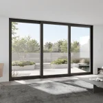 Aluminum Sliding Patio Door 154x96" - Triple Lift-and-Slide with Center Moving Panel — thumbnail 1