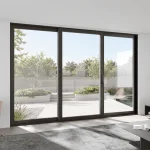 Aluminum Sliding Patio Door 156x102" - Triple Lift-and-Slide with Center Moving Panel — thumbnail 1