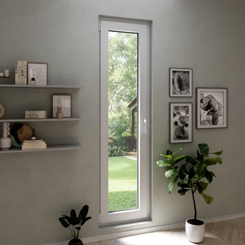 uPVC Single Tilt and Turn Window 22x66"