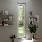 uPVC Single Tilt and Turn Window 24x70" — thumbnail 1