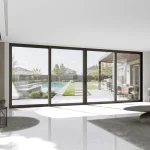 Aluminum Sliding Patio Door 244x100" - 4-Panel Lift-and-Slide with Center Opening — thumbnail 1